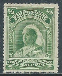 Niger Coast Protectorate, Sc #55, 1/2d MH