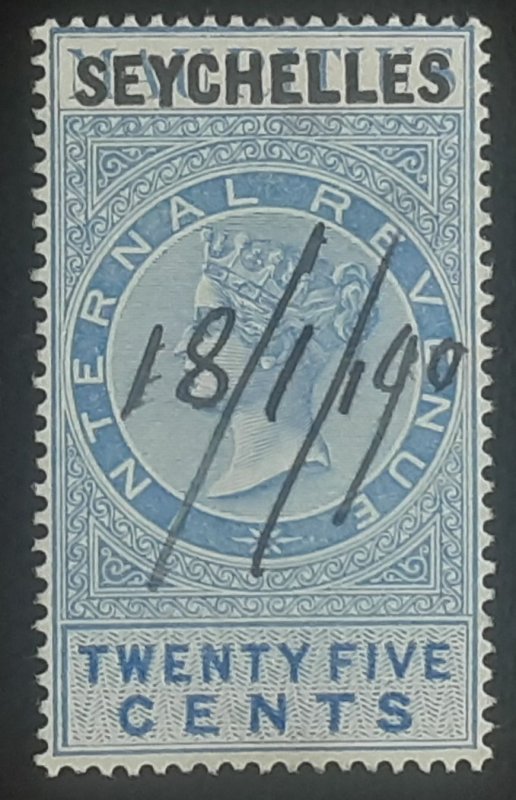 Seychelles internal revenue 1898