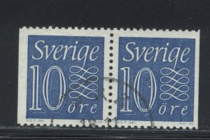 Sweden 514 Used pair (12