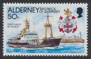 Alderney  SG A51  SC# 64  Ships  MNH  see scan