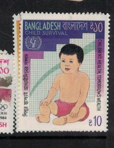 Bangladesh UN SG 246-7 MNH (4erm)