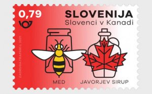 2021 Slovenia Slovenes in Canada   (Scott 1462) MNH