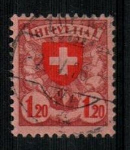 Switzerland Scott 201 Used error (spelled HFLVETIA) [TK149]