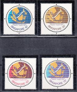 Singapore 1978 Sc 304-7 Submarine Cables MNH