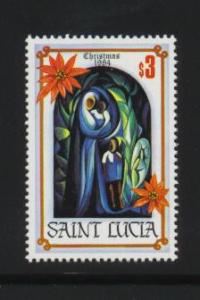 St. Lucia #705  MNH Single