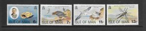 BIRDS - ISLE OF MAN #142-5  MNH