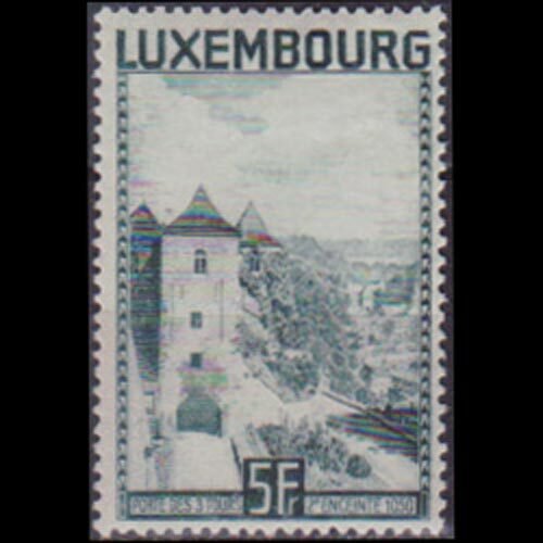 LUXEMBOURG 1934 - Scott# 198 Three Towers Gate Set of 1 LH