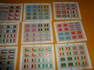 UNITED NATIONS FULL FLAG SHEET COLLECTION, MNH, OG