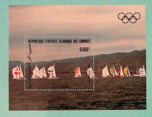 COMORO ISL. Sc C131 NH SOUVENIR SHEET OF 1983 - OLYMPICS. Sc$5.50