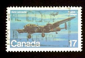 Canada #874 17c Avro Lancaster Plane
