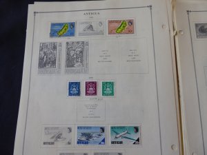 Antigua 1921-1985 Stamp Collection on Scott International Pages