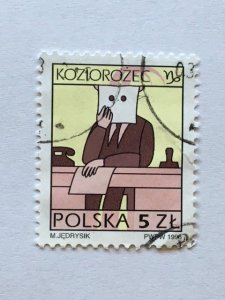 Poland – 1996 –Single “Zodiac” Stamp – SC# 3288 – CTO