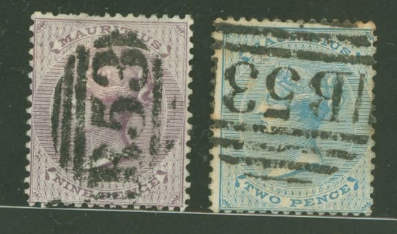 Mauritius #29/33 Used Multiple