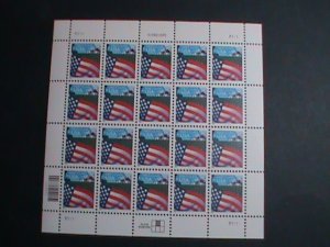​UNITED STATES-2000 SC# 3450 FLAG OVER FARM MNH FULL SHEET- VERY FINE