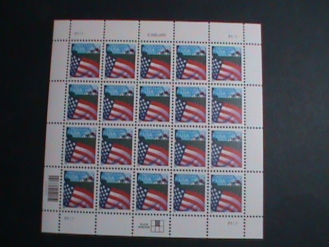 ​UNITED STATES-2000 SC# 3450 FLAG OVER FARM MNH FULL SHEET- VERY FINE