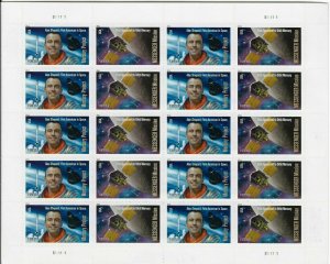 U.S. - 4527-8 - Space Firsts - Complete Sheet -  Never Hinged