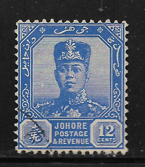 MALAYA - JOHORE, 111A, USED, SULTAN IBRAHIM