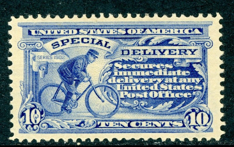 USA 1902 Special Delivery 10¢ Perf 12 DL Wmk Scott #E6 Mint K436