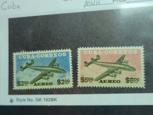 Cuba Scott #C120-21 Mint Never Hinged!