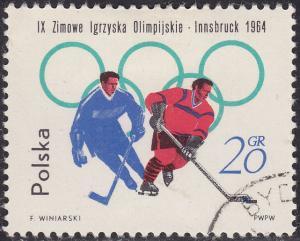 Poland 1198 Olympic Ice Hockey 1964