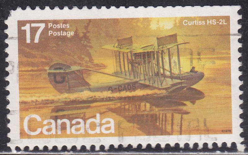 Canada 843 USED 1979 Curtiss HS-2L 17¢