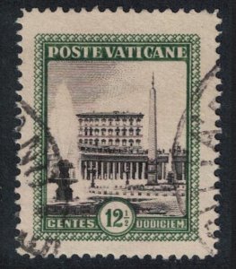 SALE Vatican Wing of Vatican 12½c T3 1933 Canc SG#21