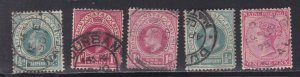 Natal 5 Used Stamps