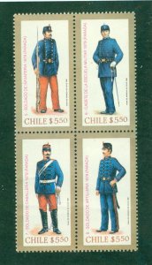 CHILE 564a MNH BK14 CV $6.00 BIN $3.75