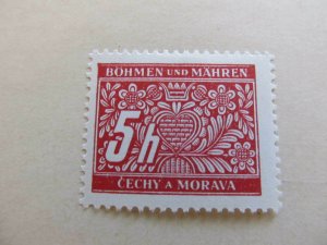 Bohemia and Moravia 1939-40 5h fine mh* stamp A11P8F4-