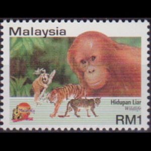MALAYSIA 1994 - Scott# 498 Tourism $1 NH