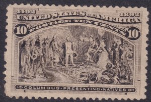 #237 Mint NH, VF (CV $265 - ID47766) - Joseph Luft