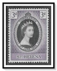 St Helena #139 Coronation Issue NG