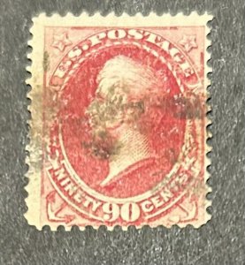 US Scott #166 F/VF Used CV $325/ Price $140 + FREE shipping!