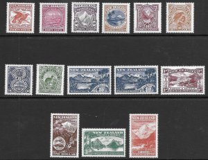 New Zealand 1508-21  1998   set 14 VF  Mint NH