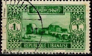 Lebanon; 1930: Sc. # 119: Used Single Stamp
