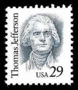 2185 Thomas Jefferson MNH Single