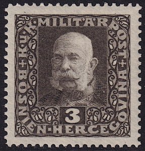 Bosnia & Herzegovina - 1916 - Scott #86 - MH - Franz Josef