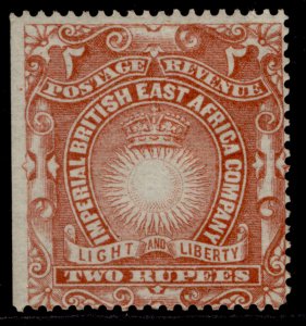 BRITISH EAST AFRICA QV SG16, 2r brick-red, M MINT. Cat £16.