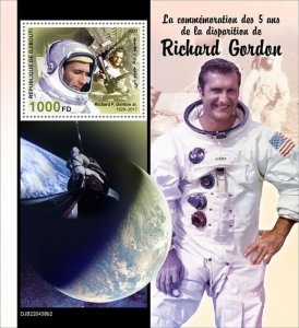 2022/08 - DJIBOUTI  - RICHARD GORDON II      1V    MNH **