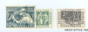 Netherlands #331-2/334  Multiple