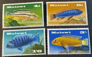 MALAWI # 71-74-MINT NEVER/HINGED---COMPLETE SET---1967