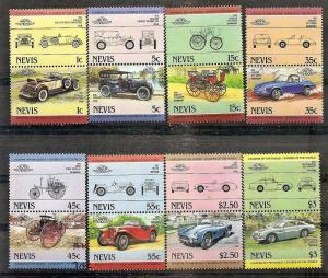 Nevis  285-322 MNH 1984-86 Classic Cars