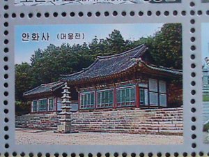 ​KOREA-2005 SC# 4470 MAUSOLEUM OF KING KONGMIN- MNH SHEET VERY FINE