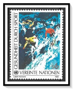 United Nations Vienna #84 Health In Sports - Neiman Paintings MNH