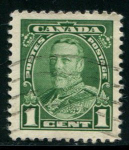 217 Canada 1c King George V Pictorial issue, used