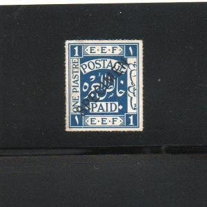 Israel Palestine The Blues SG #S1 Specimen Overprint!!