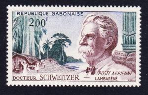 Gabon Dr. Albert Schweitzer 1v SG#164 SC#C1