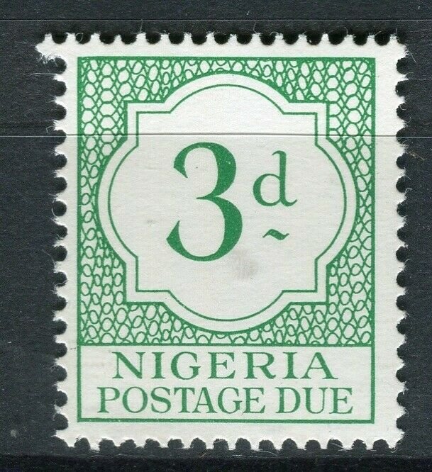 NIGERIA; 1961 early QEII Postage Due issue Mint MNH 3d. value