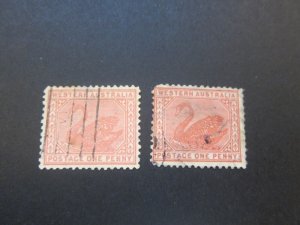 Australia 1902 Sc 76,76a FU 