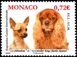Monaco #2531, Complete Set, 2009, Dogs, Never Hinged